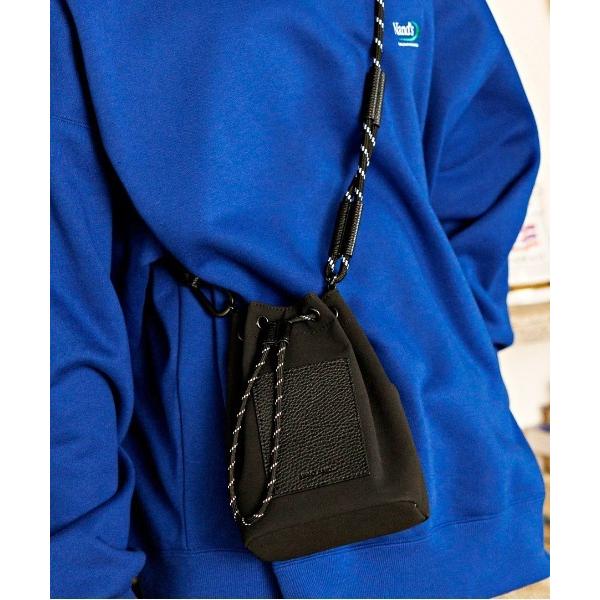 ショルダーバッグ パラコード巾着ミニショルダーバッグ メンズ レディース