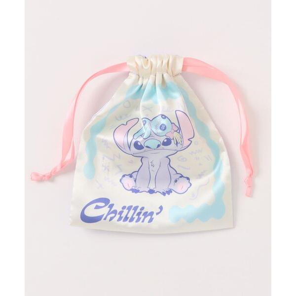 ZOZO問い合わせ番号:86247465ショップ:Rendez-Vous，ランデヴーブランド:Disney，ディズニー商品名:【 Disney 】 リボン巾着 スティッチ 24S7カテゴリ:財布/小物>ポーチブランド品番:DS5267...