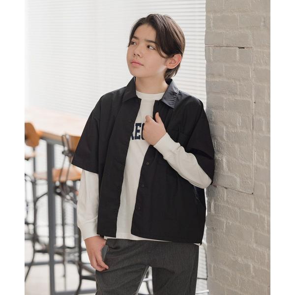 『セール実施中』ZOZO問い合わせ番号:86315474ショップ:GLOBAL WORK，グローバルワークブランド:GLOBAL WORK，グローバルワーク商品名:2SET＊半袖シャツ長袖Ｔ/115816カテゴリ:トップス>シャツ/ブ...