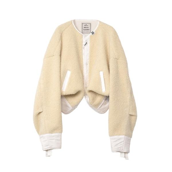コート アウター Cropped Boa Jacket レディース