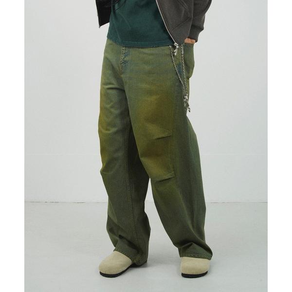 ワイドパンツ ジーンズ DRAPE OVER DENIM PANTS メンズ レディース