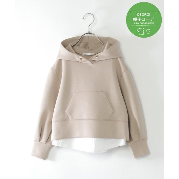 『タイムセール実施中』ZOZO問い合わせ番号:86383211ショップ:ikka LOUNGE，イッカラウンジブランド:ikka，イッカ商品名:【洗濯機で洗える／親子コーデ】GOKU楽ダンボールレイヤーパーカー（120~160cm）カテゴリ...