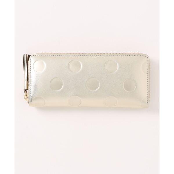 ZOZO問い合わせ番号:86414464ショップ:UNBILLION，アンビリオンブランド:perche，ペルケ商品名:ペルケ perche / ドット型押し・ジャバラカード長財布カテゴリ:財布/小物>財布ブランド品番:08-06-0...