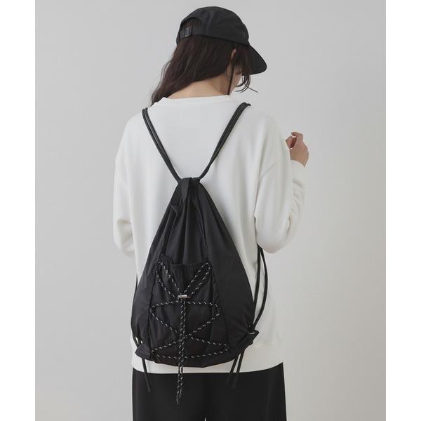 デイバック リュック アソートデザイン ドローコード ナップサック レディース メンズ