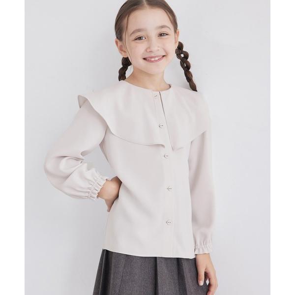 『タイムセール実施中』ZOZO問い合わせ番号:86449825ショップ:ROPE' PICNIC，ロぺピクニックブランド:ROPE' PICNIC，ロペピクニック商品名:【KIDS】フレアカラーブラウス/リンクコーデ・WEB限定サイズ:11...
