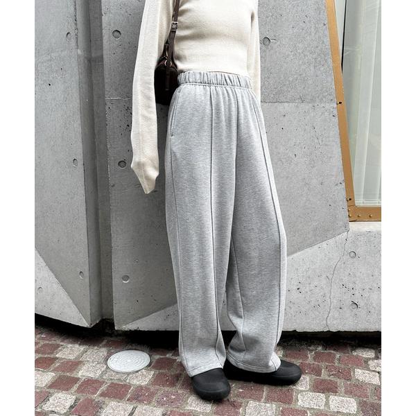 『タイムセール実施中』ZOZO問い合わせ番号:86450780ショップ:EPIMI E'PIMMY，エピミエピミーブランド:feepur，フェピュール，EPIMI E'PIMMY，エピミエピミー商品名:ピンタック裏起毛ワイドスウェットパンツ...