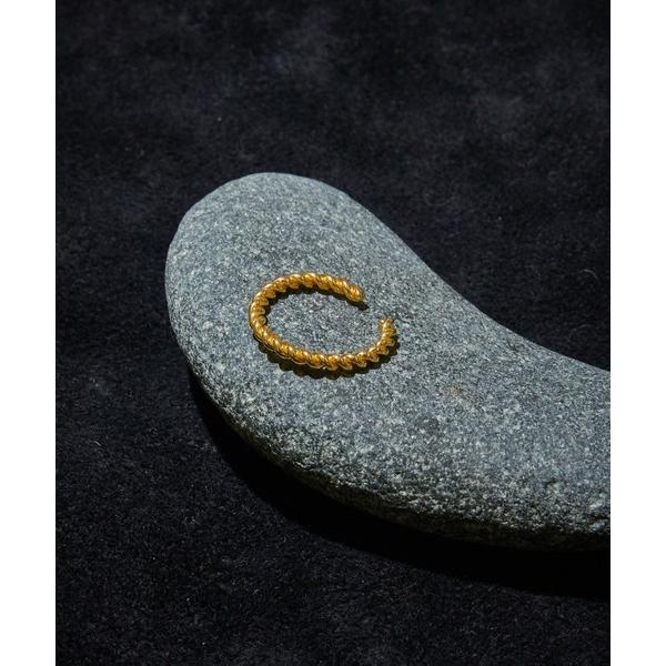 イヤーカフ IVXLCDM アイブイエックスエルシーディーエム / TWIST EAR CUFF (M) / ツイストイヤーカフエム / IVX-A590-GD メンズ レディース