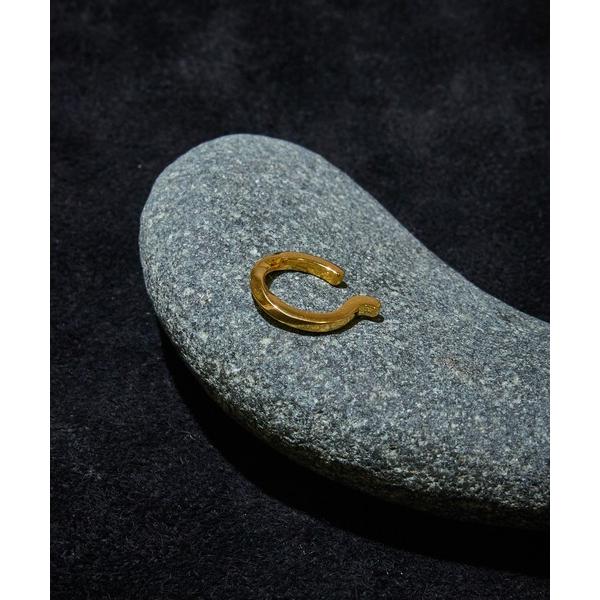 イヤーカフ IVXLCDM アイブイエックスエルシーディーエム / SPIRAL OVAL EAR CUFF スパイラルオーバルイヤーカフ / IVX-A592-GD メンズ レディース