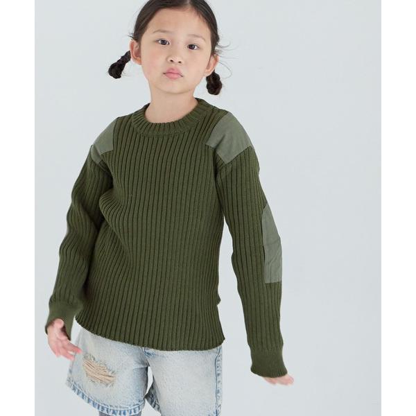 『タイムセール実施中』ZOZO問い合わせ番号:86590622ショップ:LOWRYS FARM，ローリーズファームブランド:LOWRYS FARM，ローリーズファーム商品名:ミリタリーニットプルオーバーロングスリーブ　145397カテゴリ:...