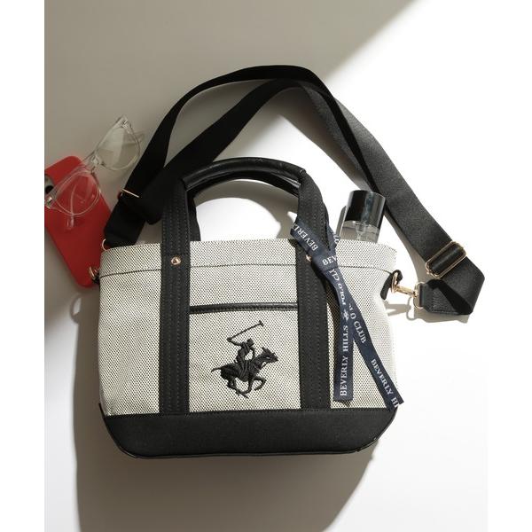 トートバッグ 「BEVERLY HILLS POLO CLUB」テープショルダー付属 エルガリー生地トートS BH3006N レディース