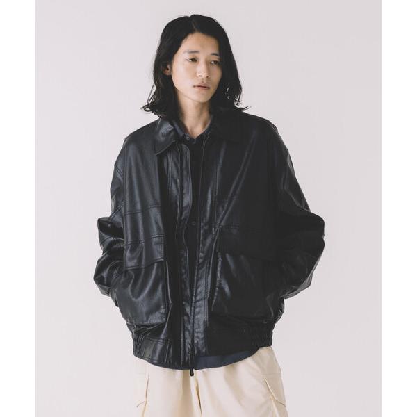 『セール実施中』ZOZO問い合わせ番号:86659830ショップ:FREAK'S STORE，フリークスストアブランド:FREAK'S STORE，フリークスストア商品名:FREAK’S STORE/フリークスストア フェイクレザー ジップ...