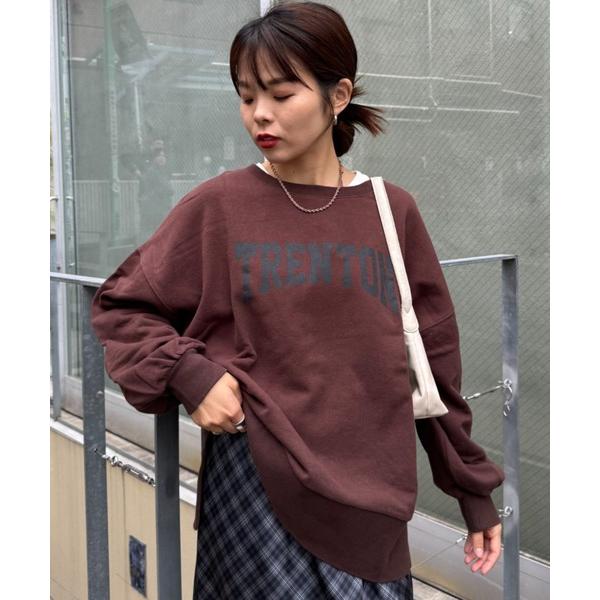 ZOZO問い合わせ番号:86692091ショップ:CIAOPANIC TYPY，チャオパニックティピーブランド:CIAOPANIC TYPY，チャオパニックティピー商品名:サイドスリットカレッジスウェットカテゴリ:トップス>スウェット...