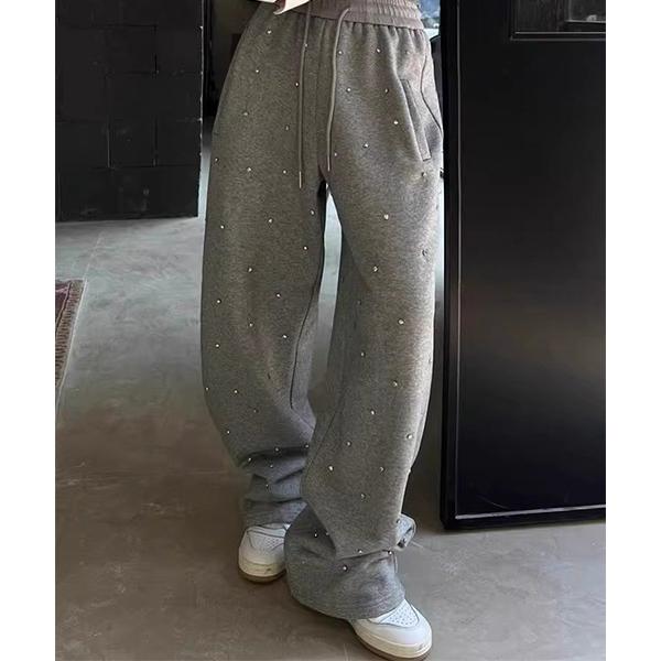 ZOZO問い合わせ番号:86726885ショップ:chuclla，チュクラブランド:c.u.l，シーユーエル商品名:ジュエリー スウェットパンツ culw754カテゴリ:パンツ>スウェットパンツブランド品番:culw754素材:ポリエ...