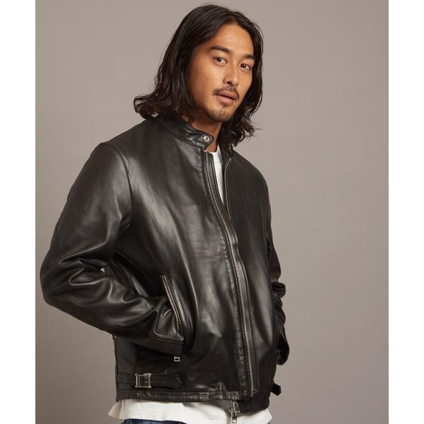 革ジャン ライダース JE LAMB LEATHER SINGLE RIDERS 24 メンズ レディース