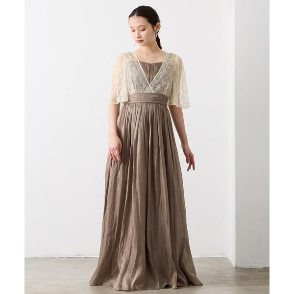 ZOZO問い合わせ番号:86762896ショップ:AIMER，エメブランド:AIMER，エメ商品名:【WEB限定】演奏会用ラメレース×割繊サテン袖付きロングドレスカテゴリ:ワンピース/ドレス>ドレスブランド品番:0314-4-0250...