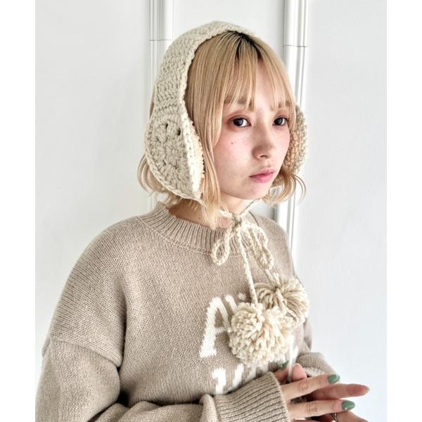 『タイムセール実施中』ZOZO問い合わせ番号:86767384ショップ:Outfitter lab，アウトフィッターラボブランド:SOLLON.，ソルロン，Outfitter lab，アウトフィッターラボ商品名:フラワークロシェ編みポンポン...