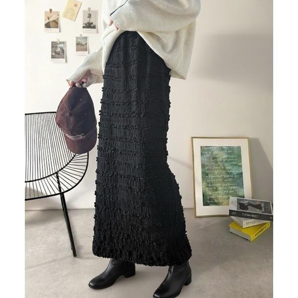 『セール実施中』ZOZO問い合わせ番号:86800530ショップ:Classical Elf，クラシカルエルフブランド:classicalelf，クラシカルエルフ商品名:旬顔コーデが完成。ジャガードレースタイトスカート(ロング丈)カテゴリ:...