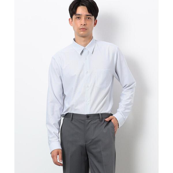 『タイムセール実施中』ZOZO問い合わせ番号:86801471ショップ:COMME CA ISM，コムサイズムブランド:COMME CA ISM，コムサイズム商品名:トリコットストライプ レギュラーカラー ドレスシャツカテゴリ:トップス&g...