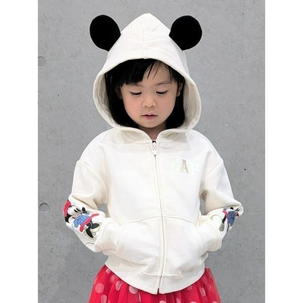 ZOZO問い合わせ番号:86866555ショップ:GAP，ギャップブランド:GAP，ギャップ，Disney，ディズニー，MICKEY MOUSE，ミッキーマウス商品名:babyGap | ディズニー ヴィンテージソフト 3Dパーカーカテゴリ...