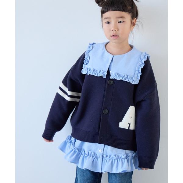 『タイムセール実施中』ZOZO問い合わせ番号:86870582ショップ:LOWRYS FARM，ローリーズファームブランド:LOWRYS FARM，ローリーズファーム商品名:レタードカーディガン　143655カテゴリ:トップス>カーデ...