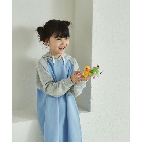 『タイムセール実施中』ZOZO問い合わせ番号:86902893ショップ:pairmanon，ペアマノンブランド:pairmanon，ペアマノン，coucou manon，ククゥ マノン商品名:裏毛 配色 ラグラン パーカーワンピースカテゴリ...