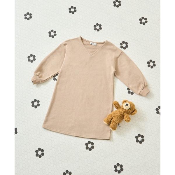 『タイムセール実施中』ZOZO問い合わせ番号:86902894ショップ:pairmanon，ペアマノンブランド:pairmanon，ペアマノン，coucou manon，ククゥ マノン商品名:【リンクコーデ】裏毛 レイヤード風 ワンピースカ...