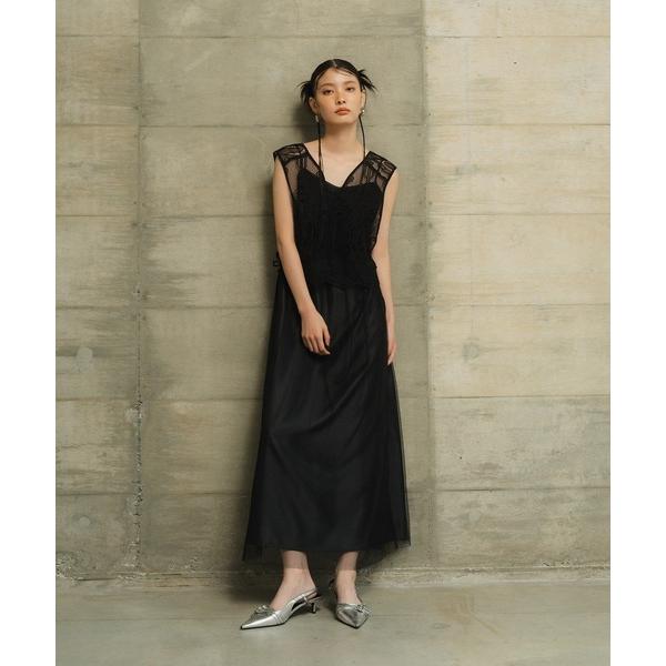 『タイムセール実施中』ZOZO問い合わせ番号:86937615ショップ:ANDRESD，アンドレスドブランド:ANDRESD，アンドレスド商品名:チュールレイヤードドレス / tulle layered dressカテゴリ:ワンピース/ドレ...