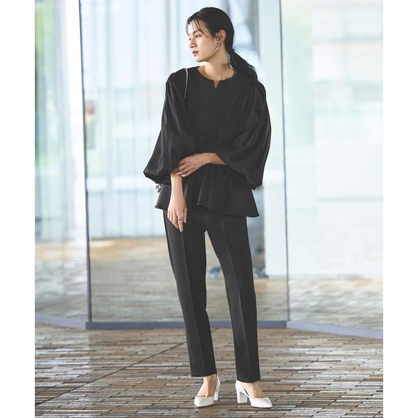 ZOZO問い合わせ番号:86940193ショップ:RUIRUE BOUTIQUE，ルイルエブティックブランド:RUIRUE BOUTIQUE，ルイルエブティック商品名:オケージョンドレス 結婚式 洗える ストレッチ ｜ シアースリーブ TO...