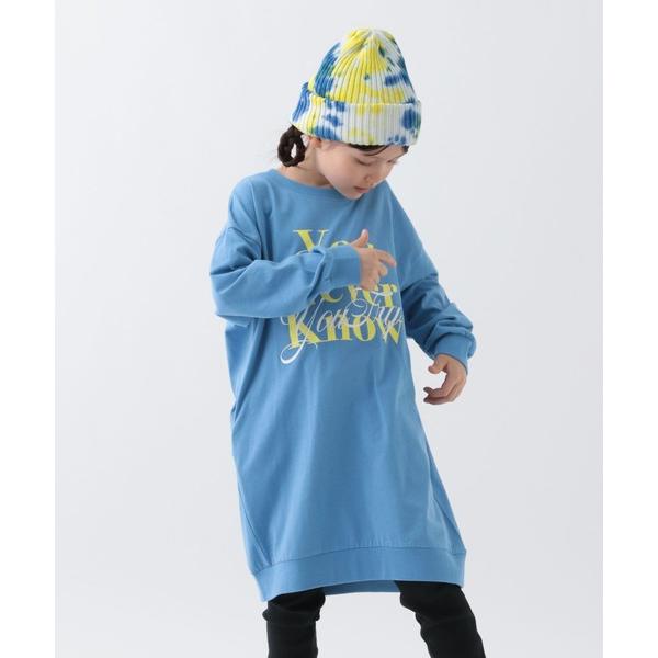 『セール実施中』ZOZO問い合わせ番号:86943985ショップ:BAYFLOW，ベイフローブランド:BAYFLOW，ベイフロー商品名:[綿100%★ポケット付き] アソートロゴBIGワンピ(KIDS)カテゴリ:ワンピース/ドレス>ワ...