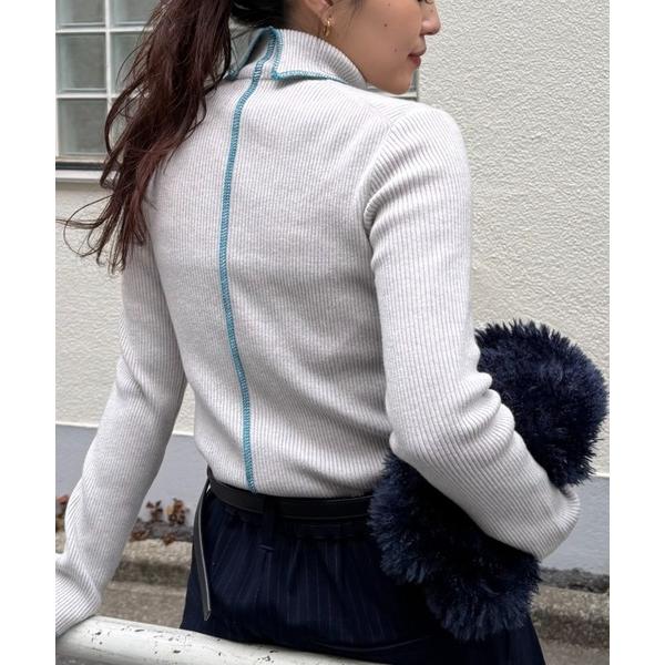 ZOZO問い合わせ番号:87010322ショップ:CIAOPANIC TYPY，チャオパニックティピーブランド:CIAOPANIC TYPY，チャオパニックティピー商品名:【新色追加】アンチピリング配色ステッチタートルカテゴリ:トップス&g...