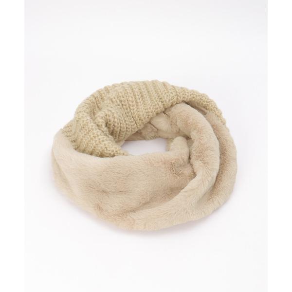 『タイムセール実施中』ZOZO問い合わせ番号:87181491ショップ:ikka LOUNGE，イッカラウンジブランド:ikka，イッカ商品名:エコファーミックススヌードカテゴリ:ファッション雑貨>ネックウォーマー/スヌードブランド品...