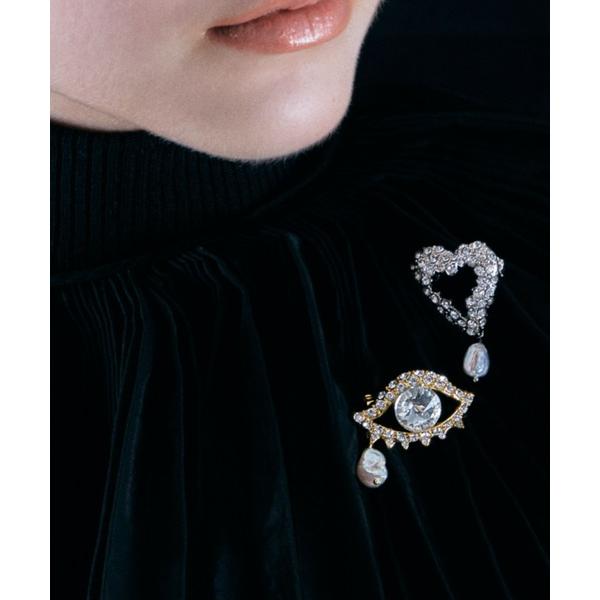 ブローチ 「IRIS47」eye brooch / アイ ブローチ レディース