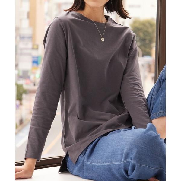 tシャツ 綿１００％大人顔サマ見えプルオーバー レディース