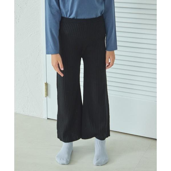 『セール実施中』ZOZO問い合わせ番号:87254516ショップ:pairmanon，ペアマノンブランド:pairmanon，ペアマノン，coucou manon，ククゥ マノン商品名:【リンクコーデ】リブ編み ニット フレア パンツ キッ...