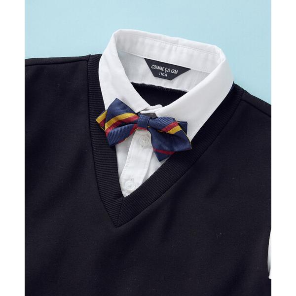 ZOZO問い合わせ番号:87255277ショップ:COMME CA ISM，コムサイズムブランド:COMME CA ISM，コムサイズム商品名:レジメンタルストライプ 蝶タイ・スカーフセットカテゴリ:フォーマルスーツ/小物>蝶ネクタイ...