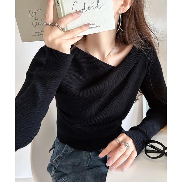 『タイムセール実施中』ZOZO問い合わせ番号:87321515ショップ:Classical Elf，クラシカルエルフブランド:classicalelf，クラシカルエルフ商品名:程よい肌魅せで「あざと可愛い」♪ 胸元 ドレープ デザイン きれ...