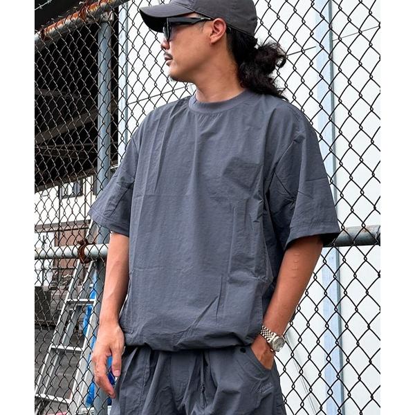 tシャツ 「DEFLEXTION / ディフレクション」Cordura fabric Pullovver / コーデュラファブリック プルオーバー メ