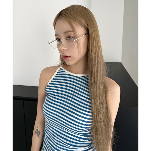 『セール実施中』ZOZO問い合わせ番号:87326086ショップ:Outfitter lab，アウトフィッターラボブランド:4INT.，フォイント商品名:リムレス スクエア フレーム メガネカテゴリ:ファッション雑貨>メガネブランド品...