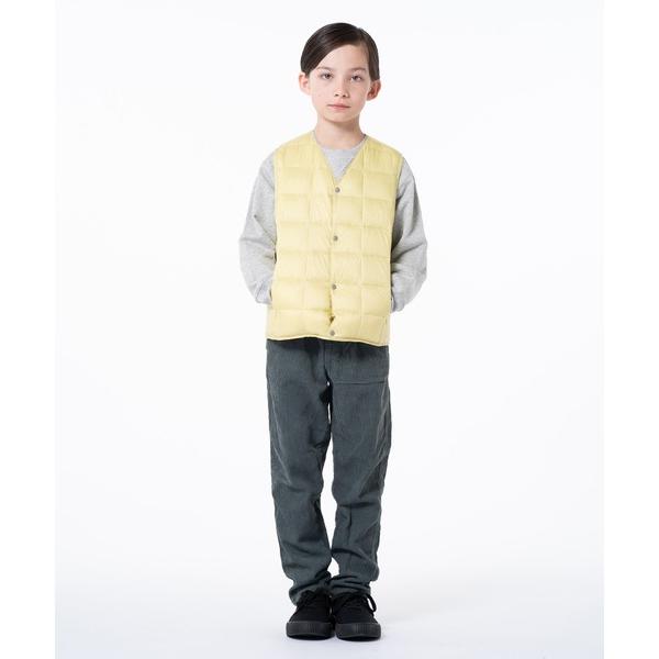 ZOZO問い合わせ番号:87364032ショップ:TAION，タイオンブランド:TAION，タイオン商品名:【TAION(タイオン)】〈キッズ〉ベーシック Vネックボタン インナーダウンベストカテゴリ:ジャケット/アウター>ダウンベス...