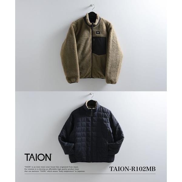 ZOZO問い合わせ番号:87364076ショップ:TAION，タイオンブランド:TAION，タイオン商品名:【TAION(タイオン)】〈ユニセックス〉マウンテン リバーシブル ダウン×ボア ジャケットカテゴリ:ジャケット/アウター>ダ...