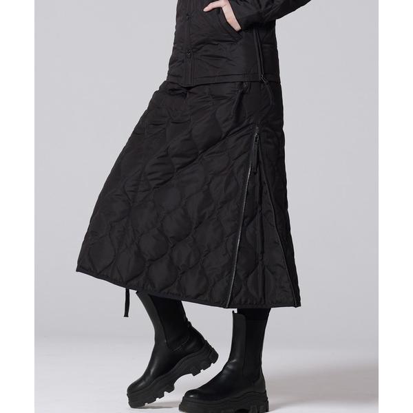 ZOZO問い合わせ番号:87364218ショップ:TAION，タイオンブランド:TAION，タイオン商品名:【TAION(タイオン)】〈ウィメンズ〉ミリタリー ジップガゼット ダウンスカートカテゴリ:スカート>スカートブランド品番:T...