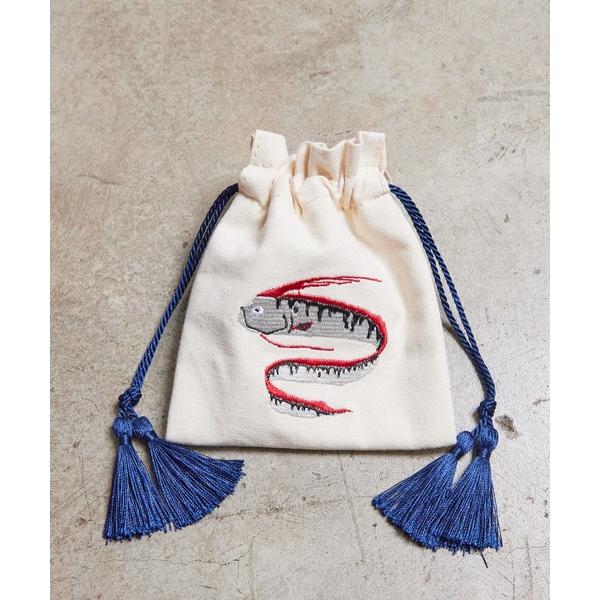 ポーチ FLAPPER フラッパー：アニマル刺繍ポーチ４ レディース メンズ