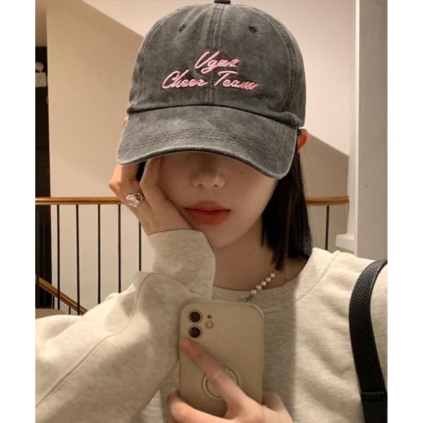 『タイムセール実施中』ZOZO問い合わせ番号:87431938ショップ:Ada.，エイダブランド:kirakiraShop，キラキラショップ商品名:ロゴ ヴィンテージ ライク キャップカテゴリ:帽子>キャップブランド品番:ssa004...