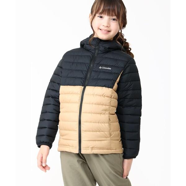 ZOZO問い合わせ番号:87464451ショップ:Columbia，コロンビアブランド:Columbia，コロンビア商品名:撥水 防寒 Columbia／キッズ パウダーライトII フーデッド ジャケット／コロンビアカテゴリ:ジャケット/ア...