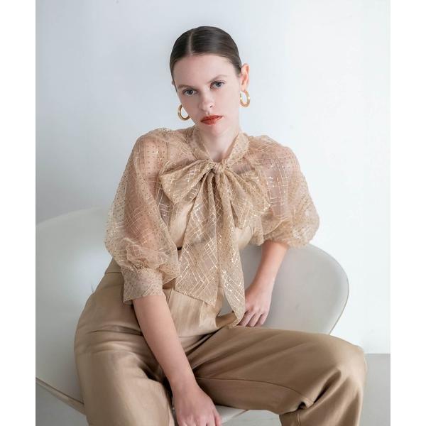 『セール実施中』ZOZO問い合わせ番号:87465935ショップ:Leja，レジャブランド:Leja，レジャ商品名:【LEJA】ドット柄スパンコールパフスリーブボレロオールインワンドレス 2点セット美脚効果 結婚式 パーティードレス 成人式...