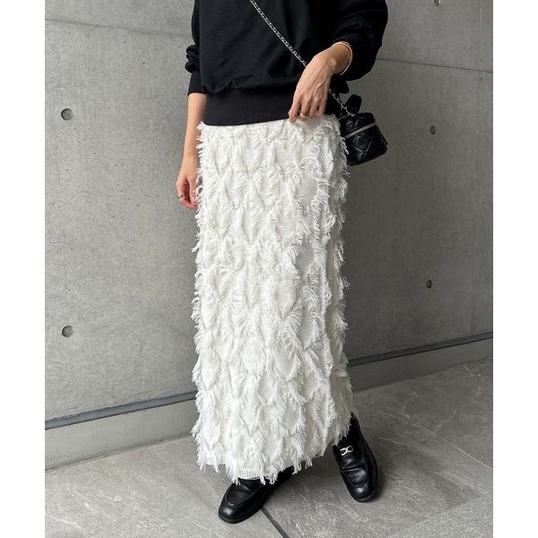 『タイムセール実施中』ZOZO問い合わせ番号:87502629ショップ:andme，アンドミーブランド:andme，アンドミー商品名:カットフリンジニットタイトスカートカテゴリ:スカート>スカートブランド品番:6002374素材:アク...