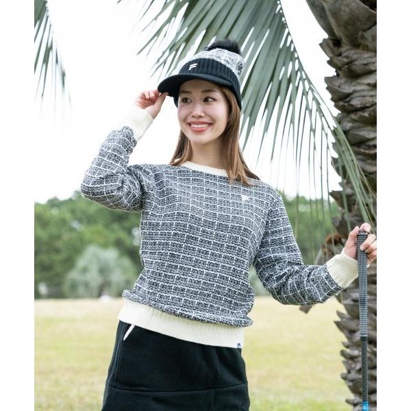 『タイムセール実施中』ZOZO問い合わせ番号:87535519ショップ:OCEAN GOLF，オーシャンゴルフブランド:FILA GOLF，フィラゴルフ 商品名:【FILA GOLF/フィラゴルフ】レディースセーター　ゴルフカテゴリ:トップ...