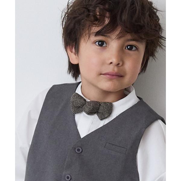 ZOZO問い合わせ番号:87538845ショップ:riziere，リジェールブランド:riziere，リジェール商品名:ヘリンボーン柄蝶ネクタイ（ボタン取り外しシャツ対応）カテゴリ:フォーマルスーツ/小物>蝶ネクタイブランド品番:RZ...