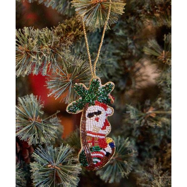 『タイムセール実施中』ZOZO問い合わせ番号:87539604ショップ:niko and...，ニコアンドブランド:niko and...，ニコアンド商品名:【2024Xmas】トロピカルサンタオーナメントカテゴリ:インテリア&gt;インテ...