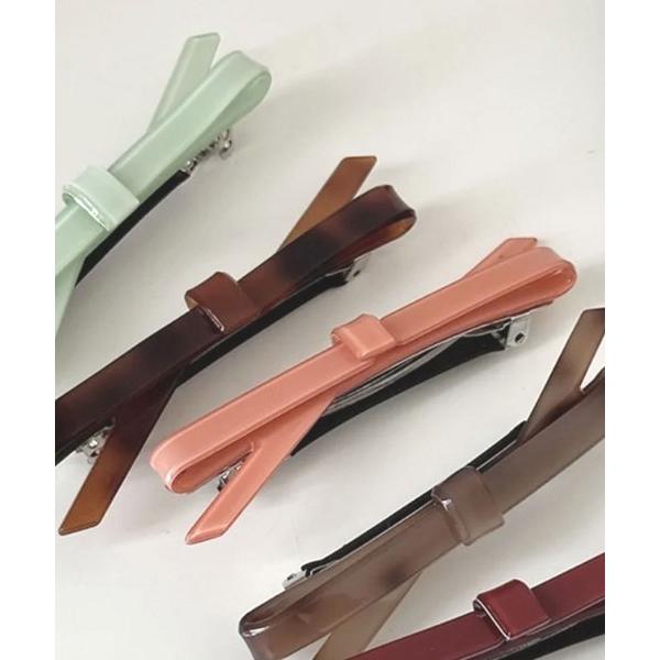 『タイムセール実施中』ZOZO問い合わせ番号:87607384ショップ:RiNc，リンクブランド:ammy.，エイミードット商品名:【 ammy. / エイミードット 】 カラー リボン バレッタカテゴリ:ヘアアクセサリー>バレッタ/...